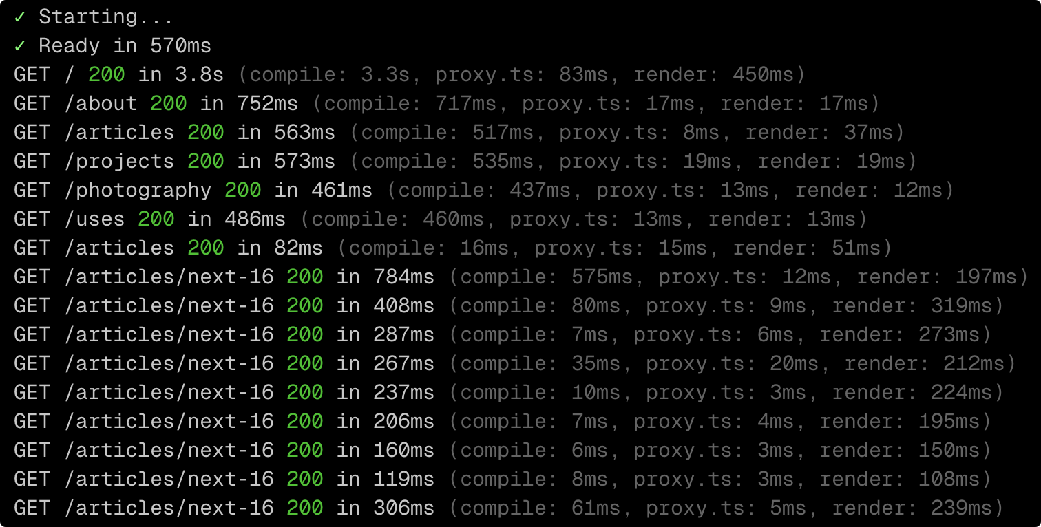 Logging Improvements